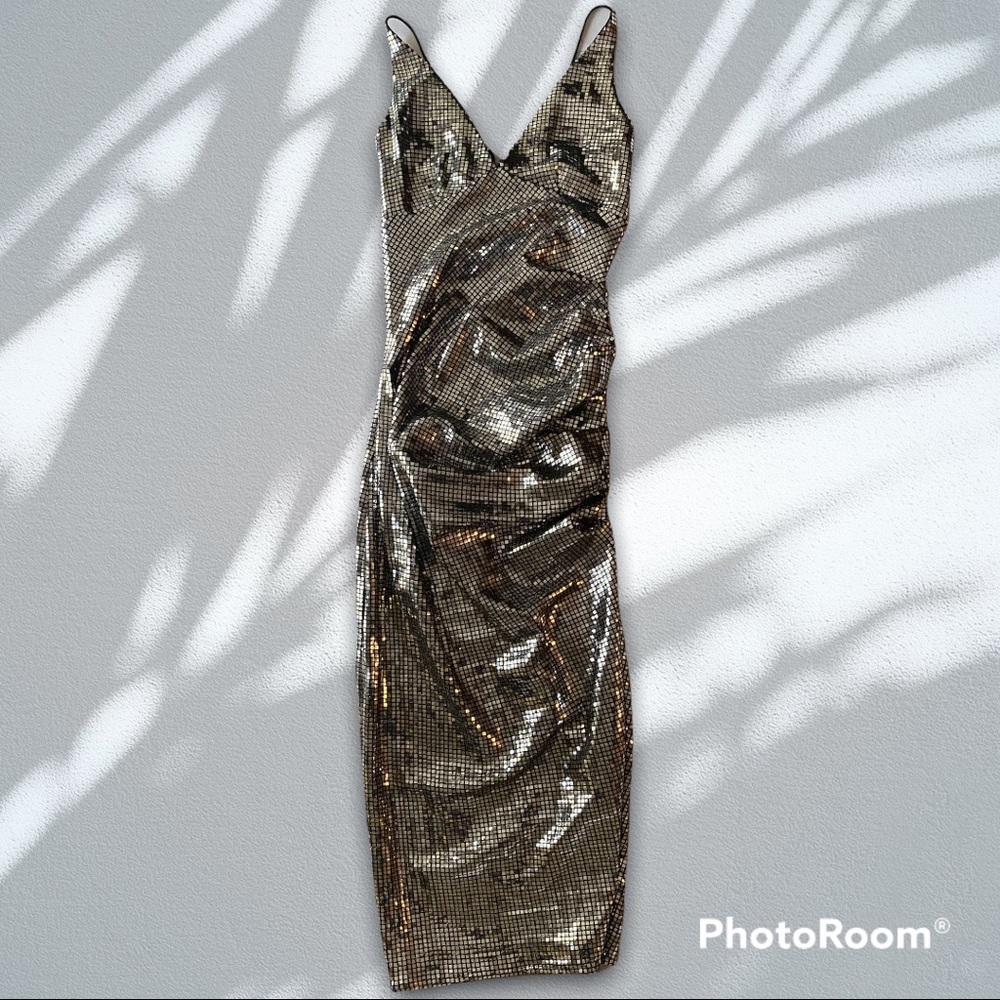 Zara Shimmer Midi Dress - Picture 13 of 13
